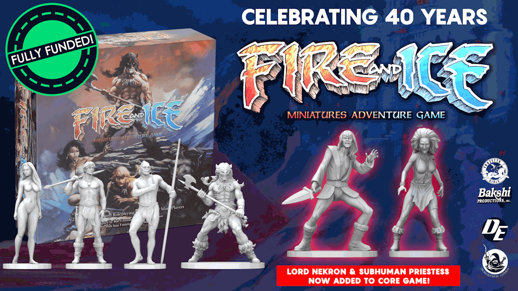 FIRE & ICE THE MINIATURES BOARD GAME