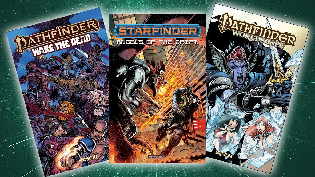 NEW STARFINDER PATHFINDER & WORLDSCAPE GRAPHIC NOVELS!