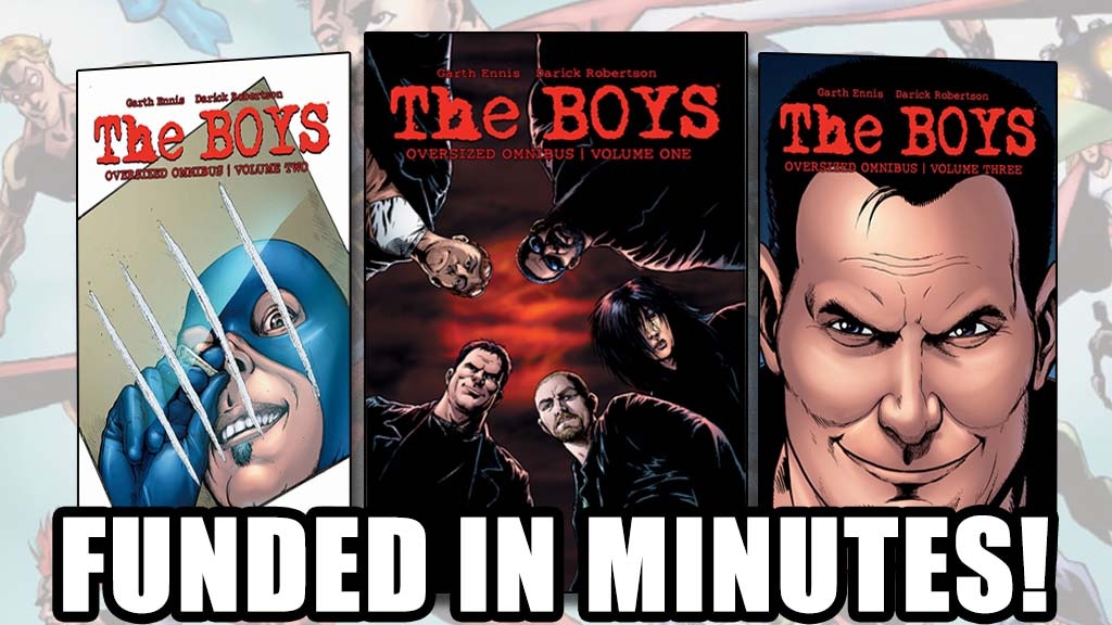 THE BOYS OVERSIZED OMNIBUS HARDCOVER COLLECTION