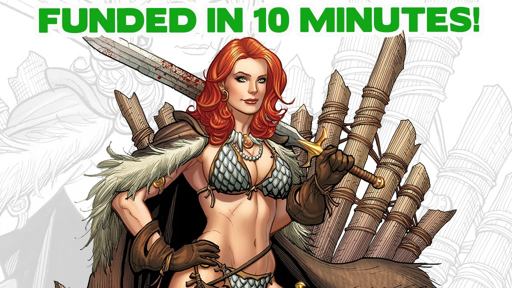 Frank Cho's Red Sonja Limited Edition Cover