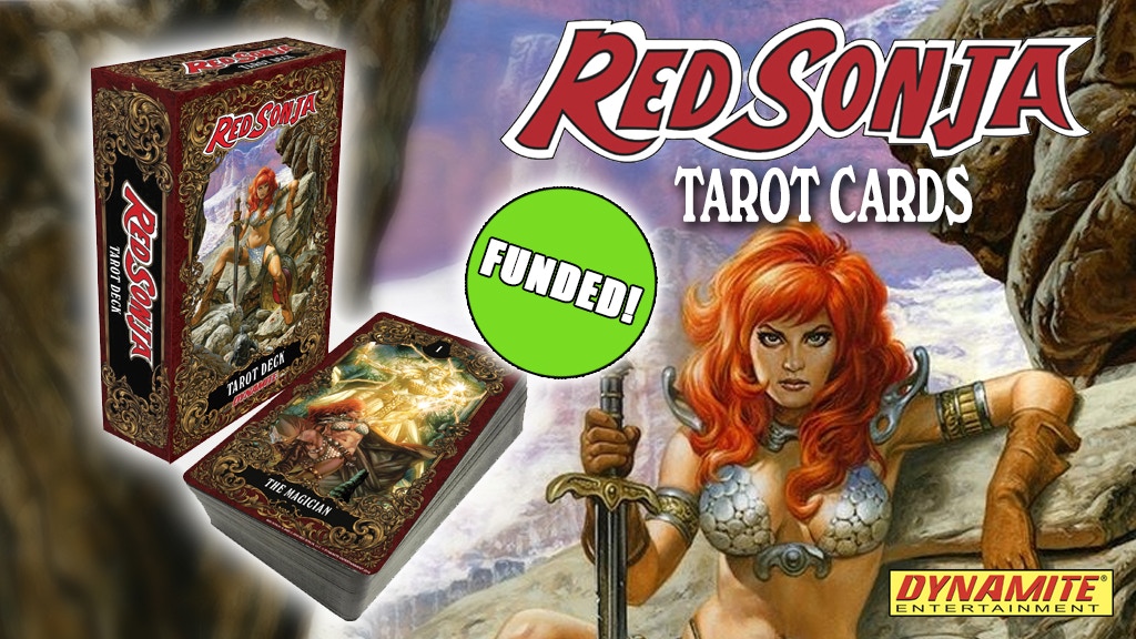 Red Sonja Tarot Deck