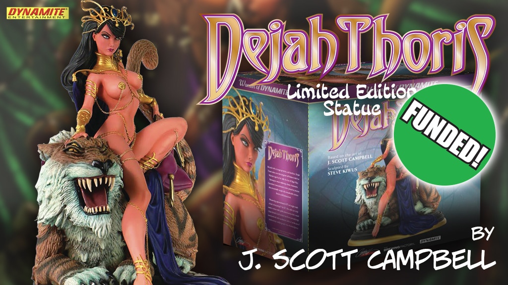 Dejah Thoris Statue by J. Scott Campbell