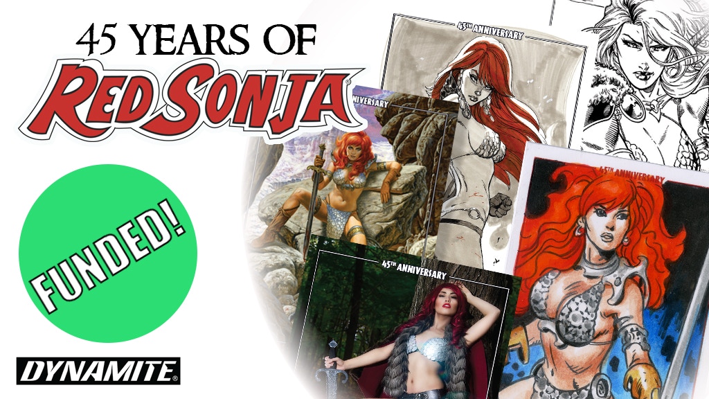 Red Sonja 45th Anniversary Collectible Cards