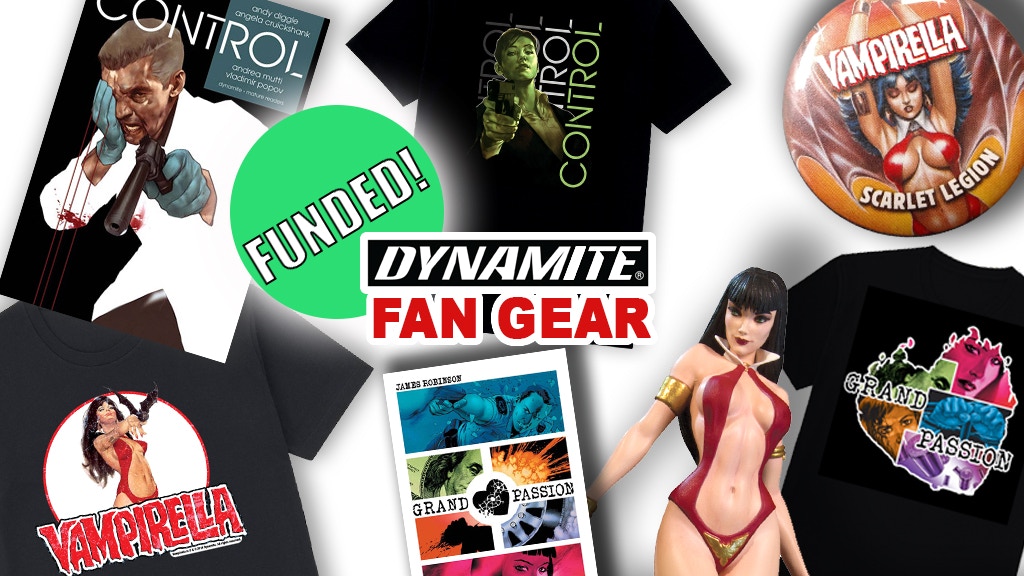 Dynamite Comics Fan Gear & More