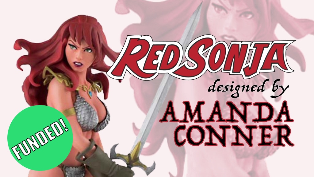 Red Sonja Amanda Conner Statue