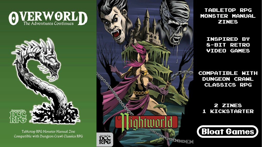 Nightworld & Overworld: The Adventure Continues for DCC RPG