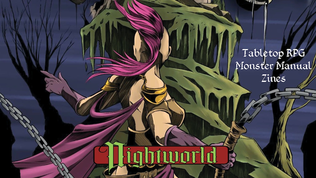 Nightworld - Tabletop RPG Monster Manual Zines