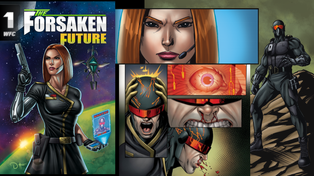 The Forsaken Future 1: An action-packed Cyberpunk series.