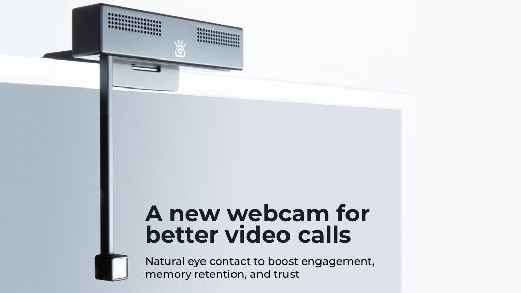 Align for better video calls with the iContact Camera Pro