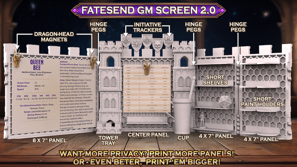 FatesEnd GM Screen 2.0