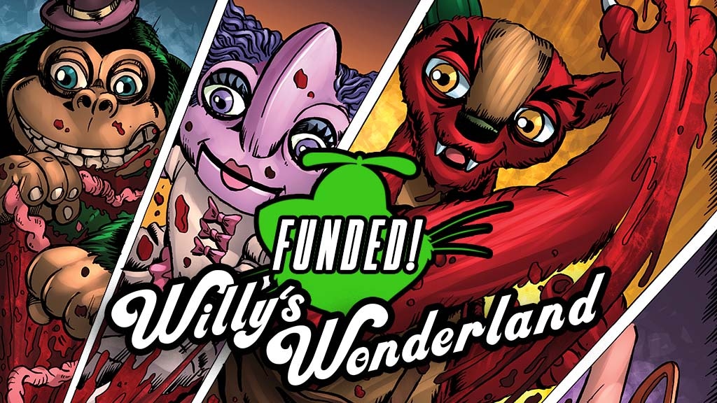 WILLY'S WONDERLAND PREQUEL#3 WITH PROMO TRADING CARD!