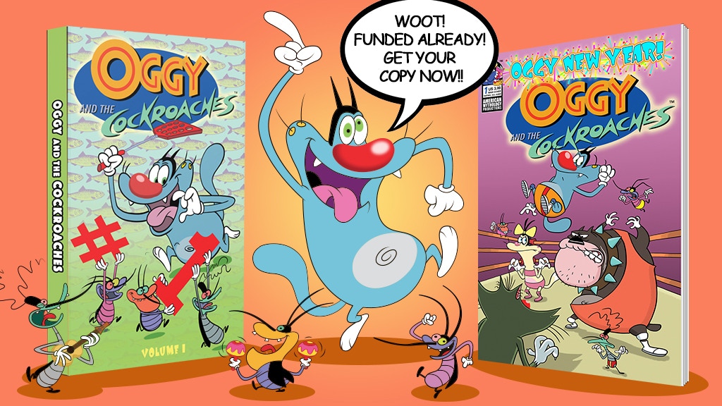 Oggy & The Cockroaches New Graphic Novel & Comic Book!