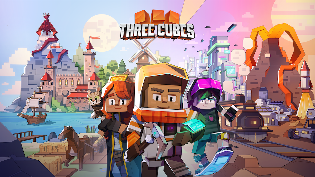 Three Cubes – an online voxel-based sandbox platform