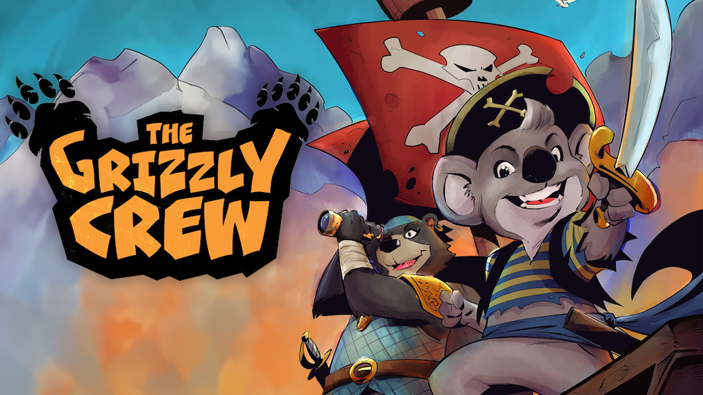 The Grizzly Crew #1 - An all-ages comic about pirate bears!