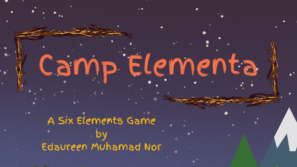 Camp Elementa: A Roleplaying Game for 1-6 Players