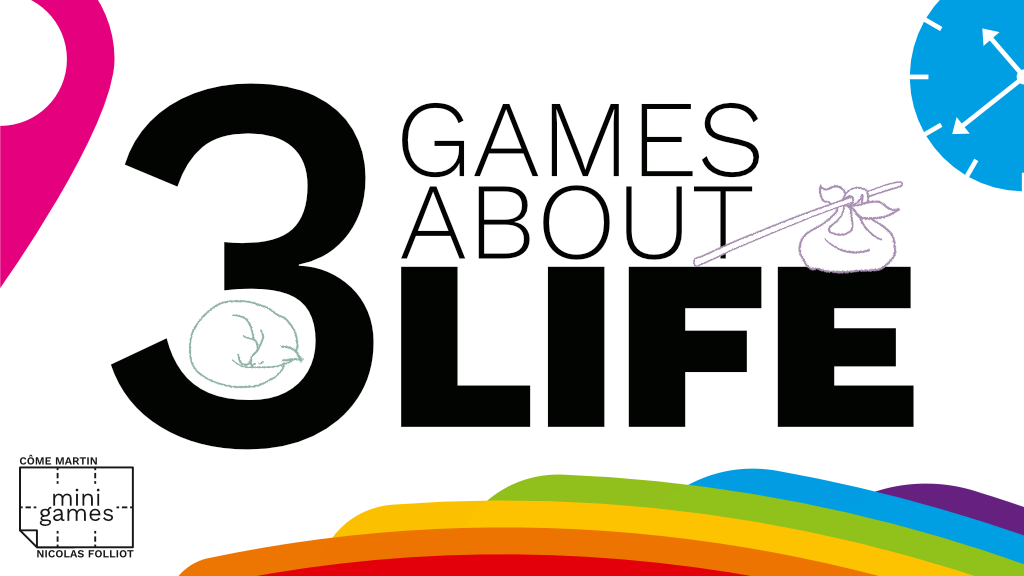 Three games about life - a ZineQuest project