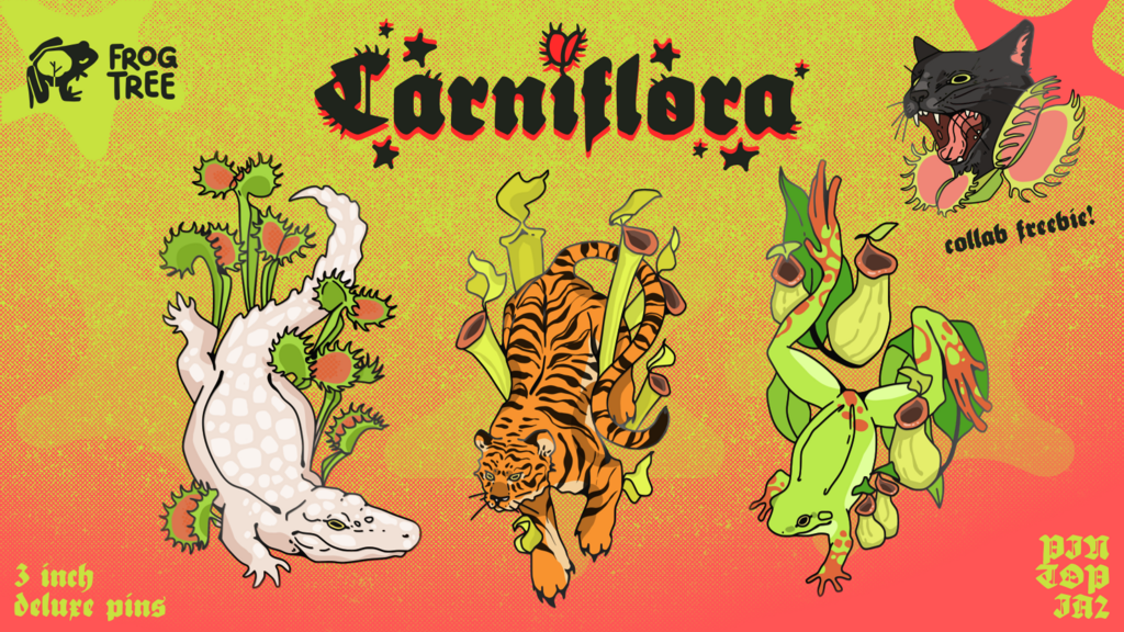 Carniflora: Enamel Pin Collection