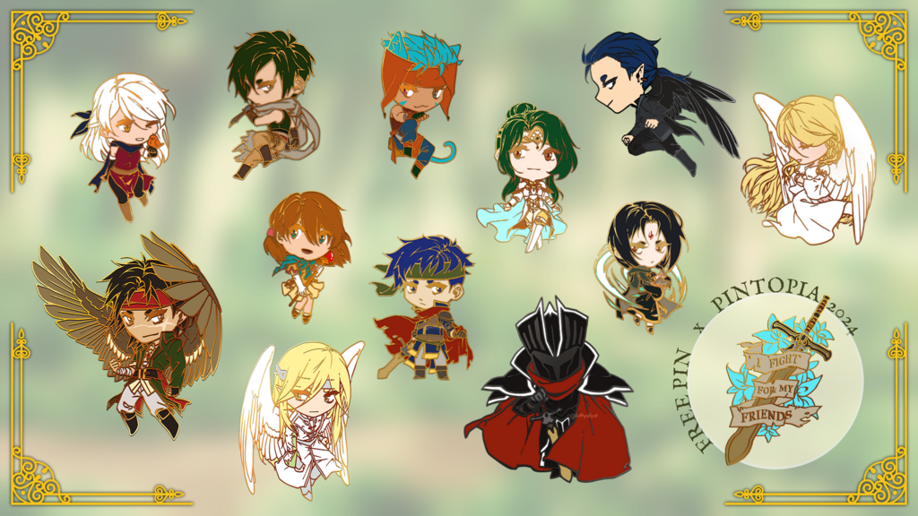 Tellius Heroes: Enamel Pin Collection