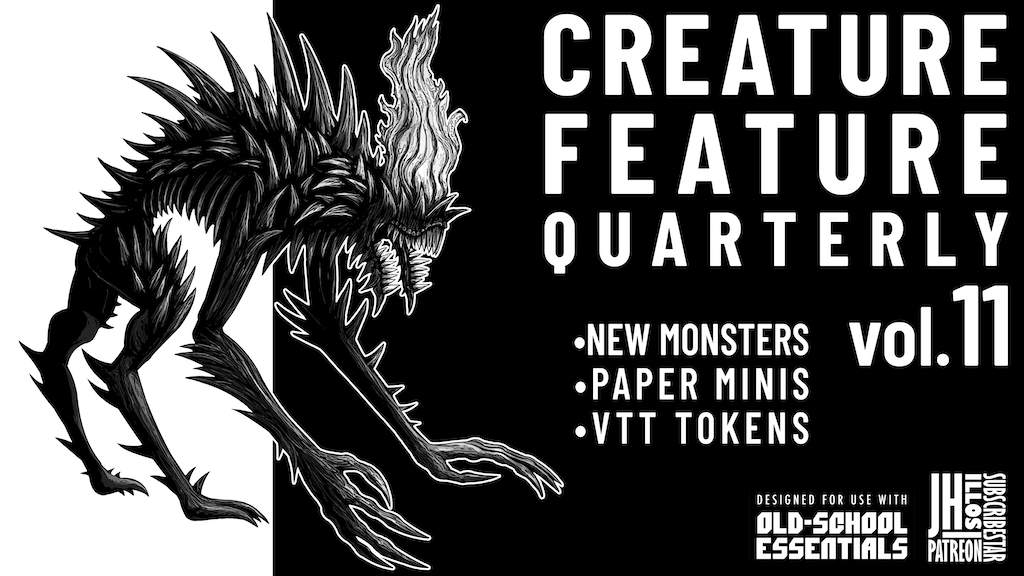 Creature Feature Quarterly Vol. 11 -for use with- OSE