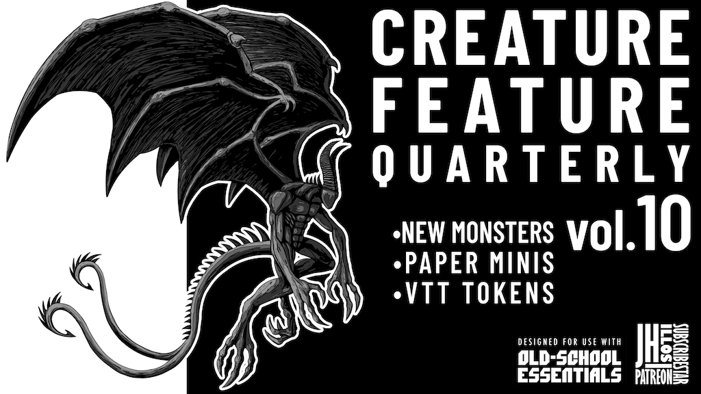 Creature Feature Quarterly Vol. 10 -for use with- OSE