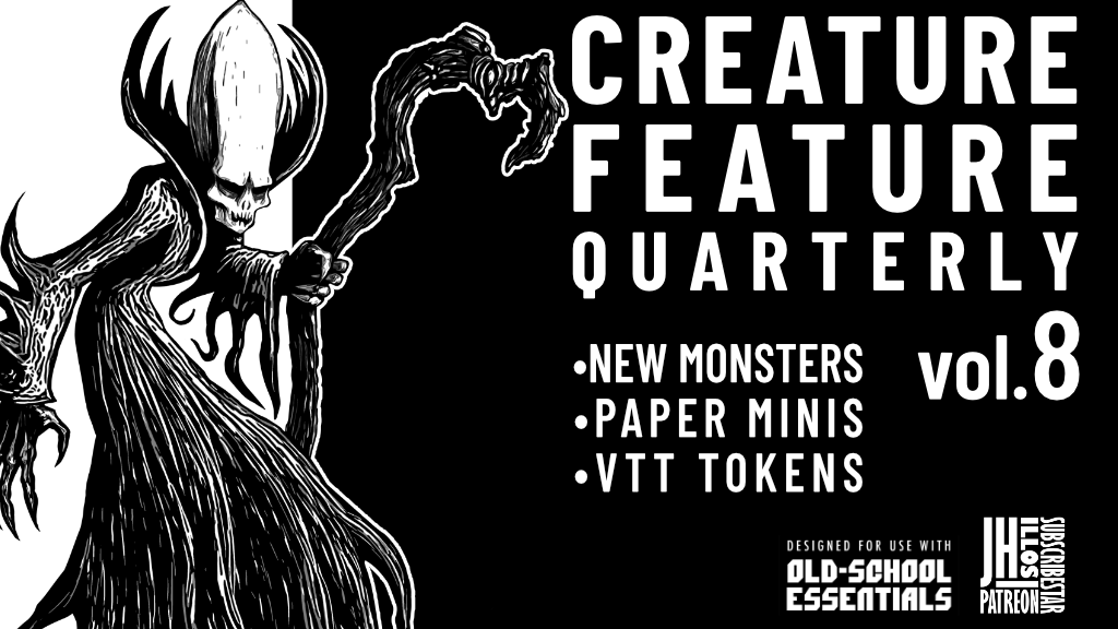 Creature Feature Quarterly Vol. 8 -for use with- OSE