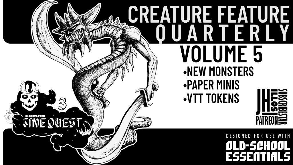 Creature Feature Quarterly Vol. 5 -for use with- OSE