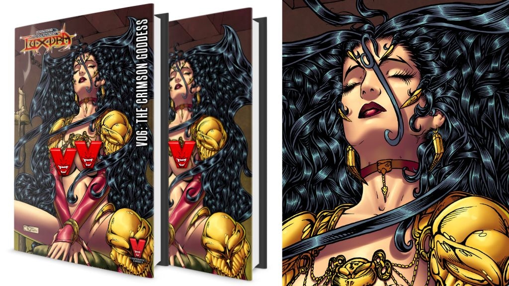 Kirk Lindo's VAMPRESS LUXURA V06: NAUGHTY HARDCOVERS!