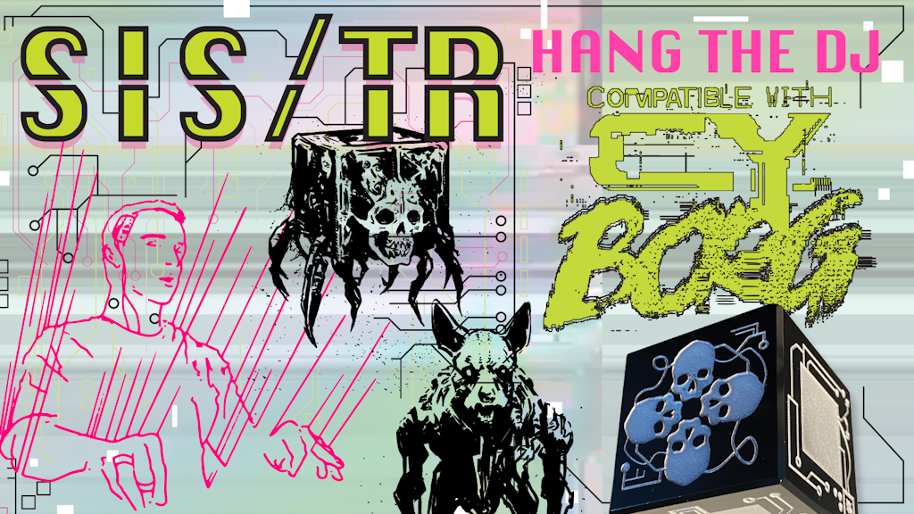 SIS/TR for Cy_Borg / Mork Borg RPG - Box Set with Minis