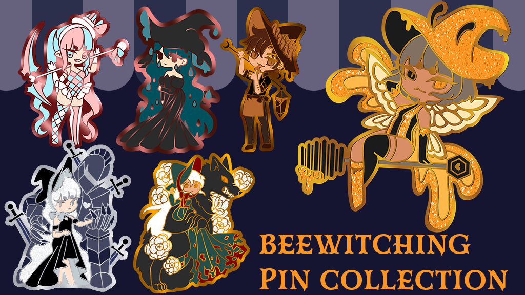 Bee-Witching Pin Collection