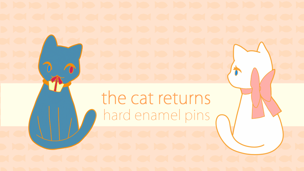 The Cat Returns Hard Enamel Pins