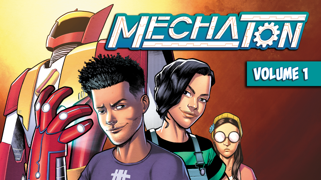 MechaTon Vol. 1 - A Sci-fi Action Comic with Mechs and Kaiju