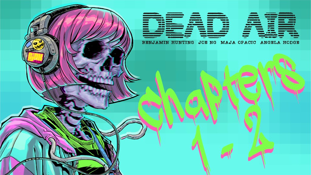 Dead Air #1-2 90s College Radio Sci-Fi With A Soundtrack