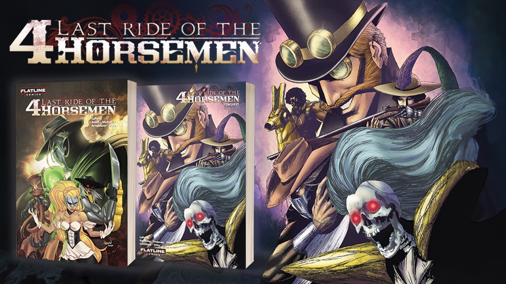 Last Ride of the 4 Horsemen: Two Steampunk Graphic Novels