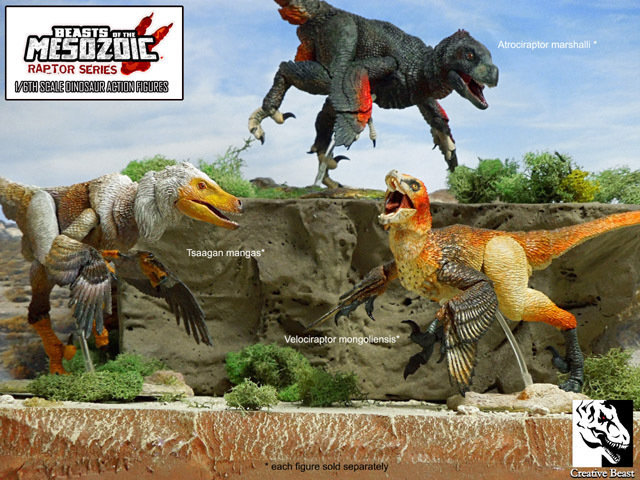 Beasts of the Mesozoic Build-a-Raptor Set A Velociraptor 1:6 Scale Figurine 