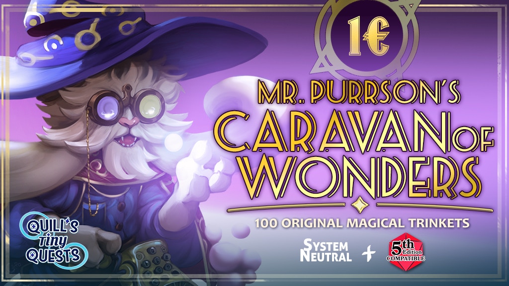 Mr. Purrson's Caravan of Wonders: 100 Magical Trinkets