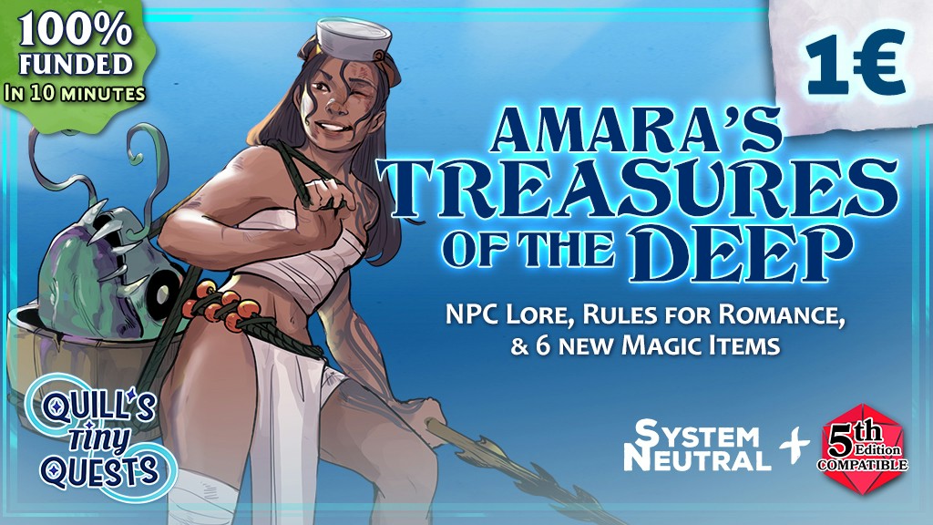 Amara's Treasures of the Deep - System Neutral & 5E (1€)