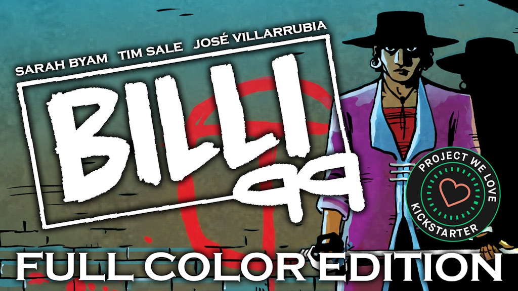 Tim Sale and Sarah Byam’s Acclaimed BILLI 99, Now in Color!