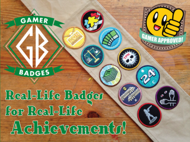 Preorder Gamer Badges on BackerKit