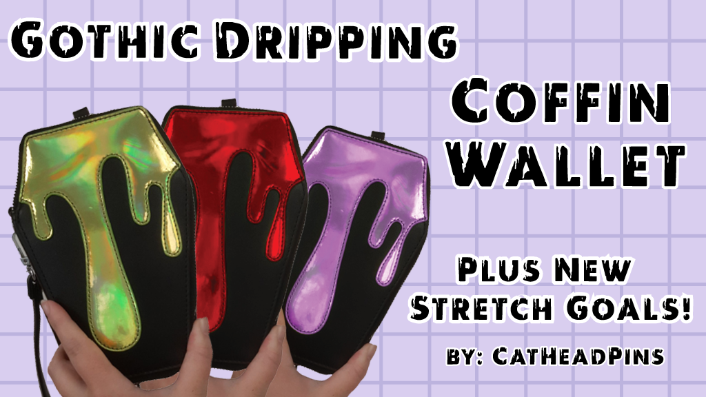 Drippy Coffin Wallet