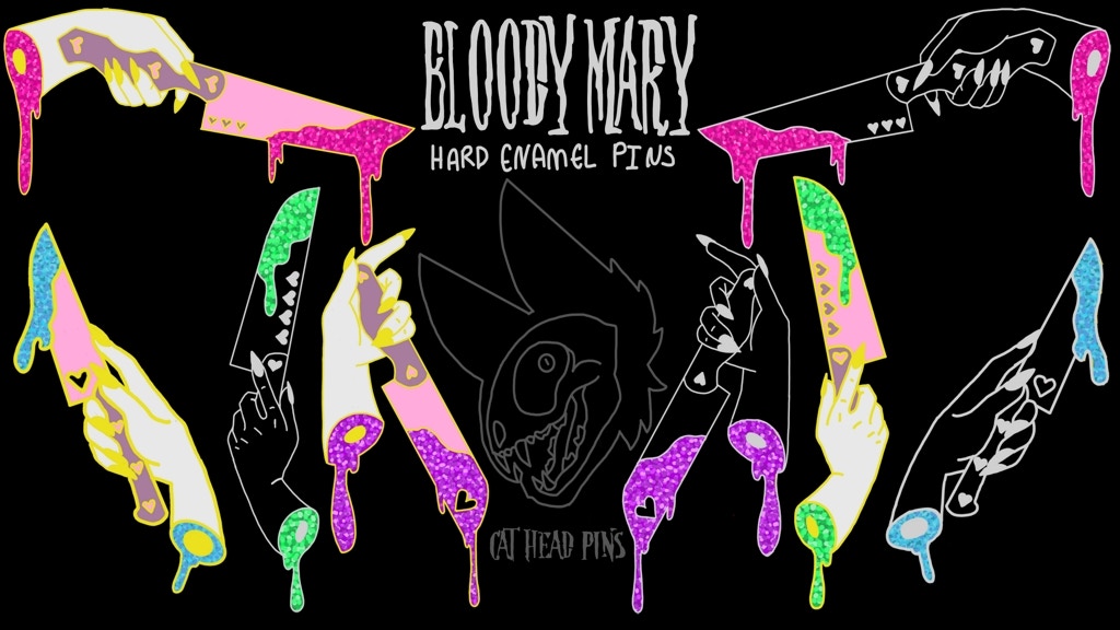 Bloody Mary - Hard Enamel Pins