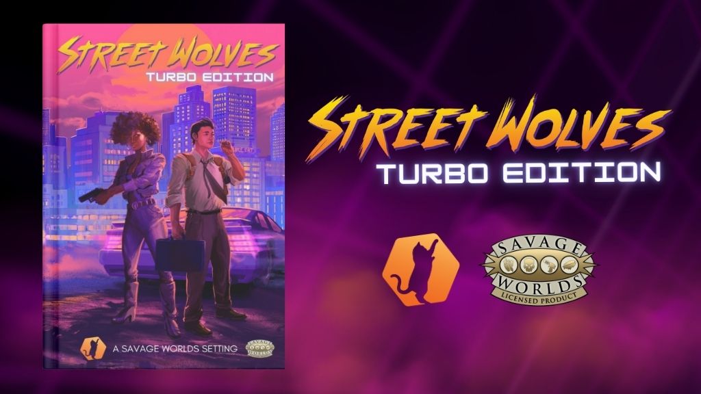 Street Wolves: The Synthwave Powered Savage Worlds Setting