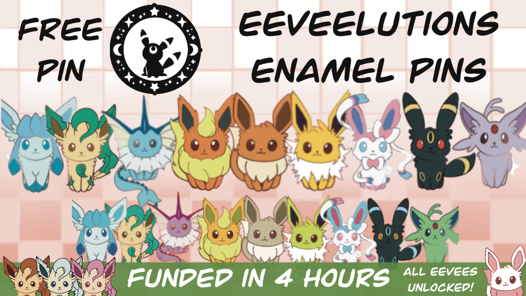 Eevee’s Ensemble | Enamel Pin Collection