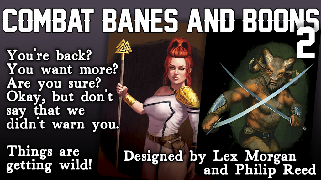 Combat Banes and Boons 2, Crits for Ampersand Fantasy RPGs