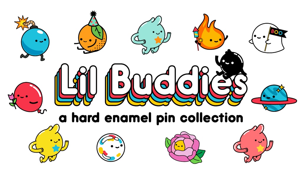 Lil Buddies: Cute Enamel Pin Friends