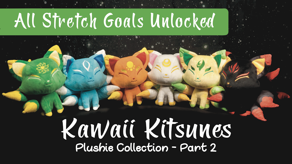 Kawaii Kitsunes Plushie Collection - Part 2