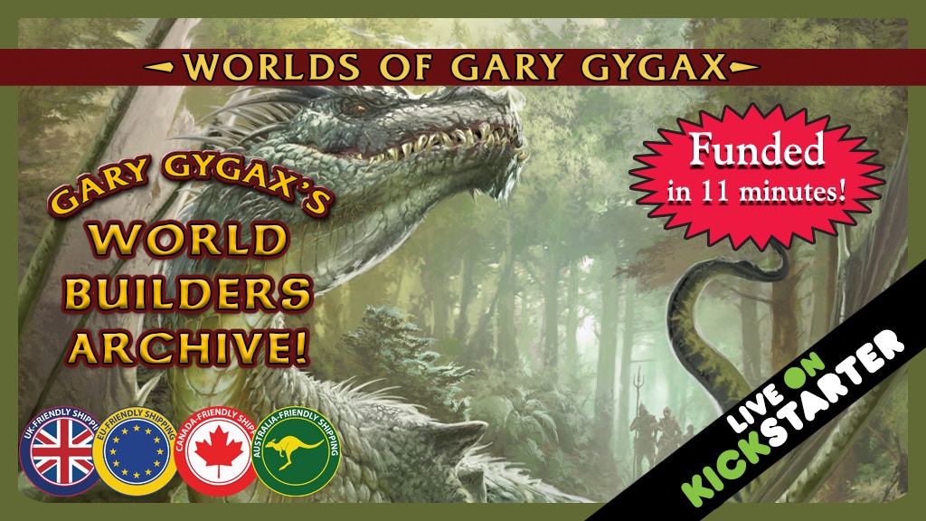 Gary Gygax's World Builders Archive