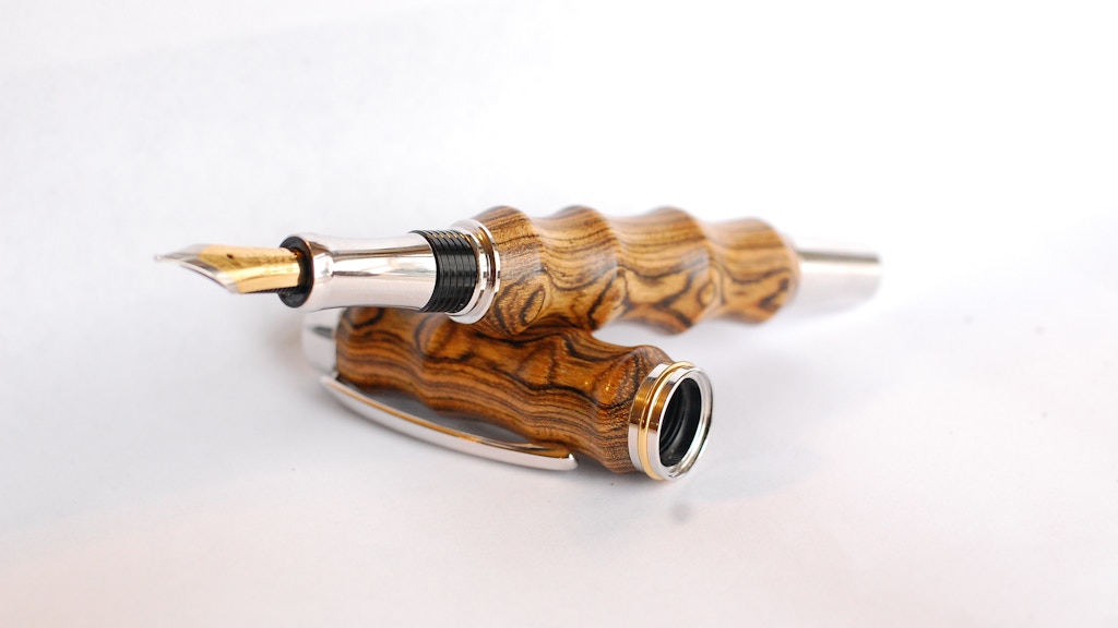 Make 100 Wooden Fountain Pens