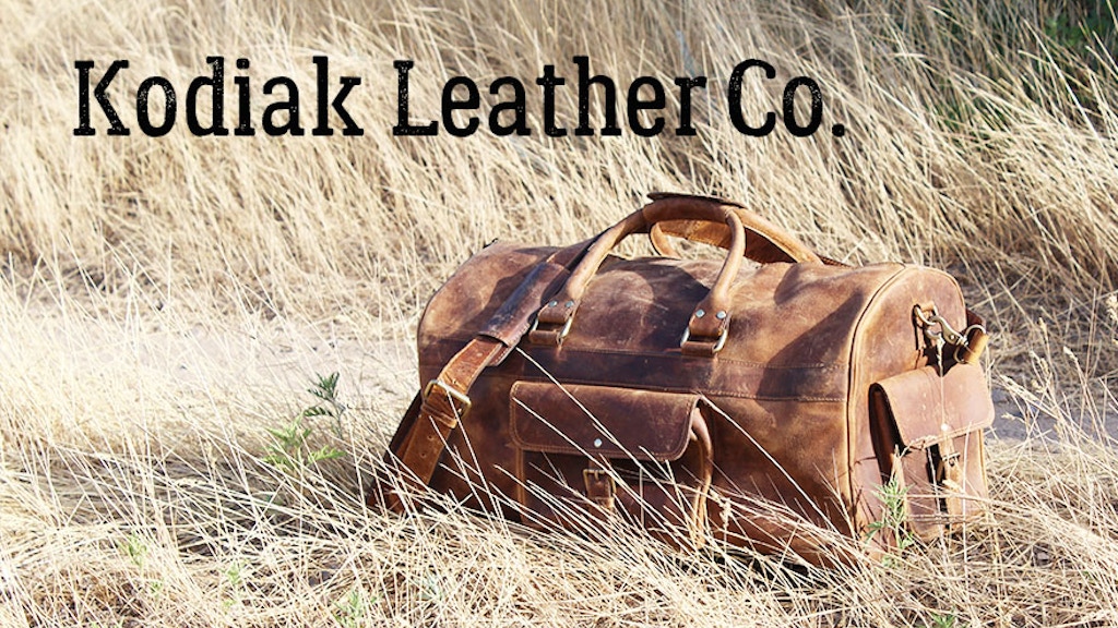 Kodiak Leather - Classic Weekender Duffel 60L