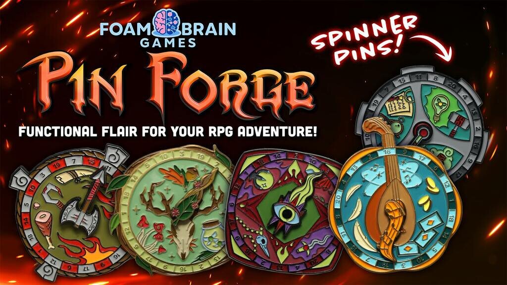 Pin Forge - Functional Pins for Your RPG Campaign