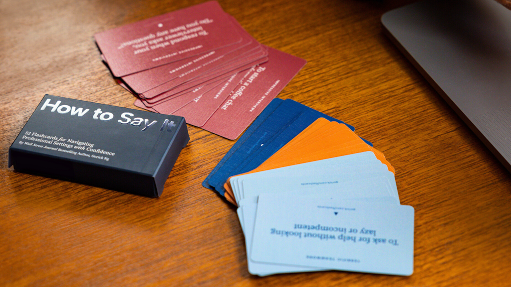 How to Say It: Flashcards for Professional Communication